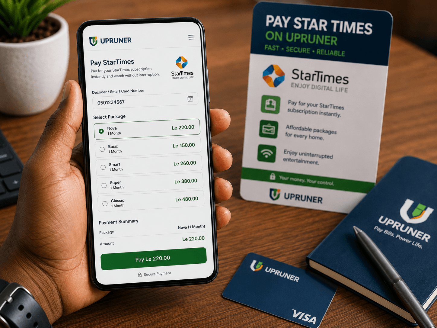 StarTimes payment