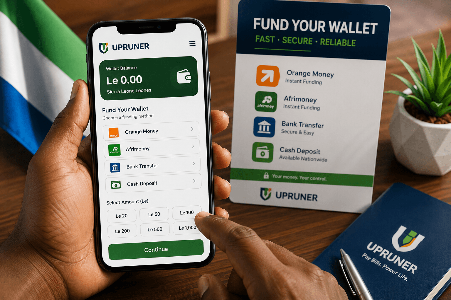 Wallet funding